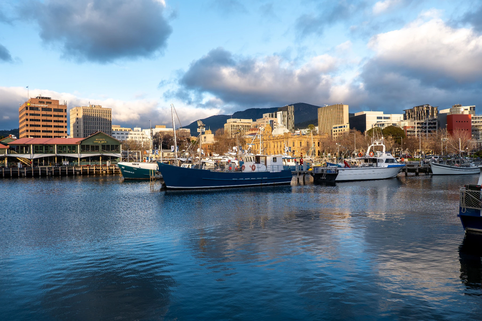 Working harbour and waterfront infrastructure